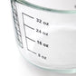 Oster Coolidge 4 Cup / 1 Liter Clear Glass Measuring Cup w Snap on Lid