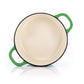 Crock-Pot Artisan 2 pc 5 qts Enameled Cast Iron Dutch Oven in Pistachio Green