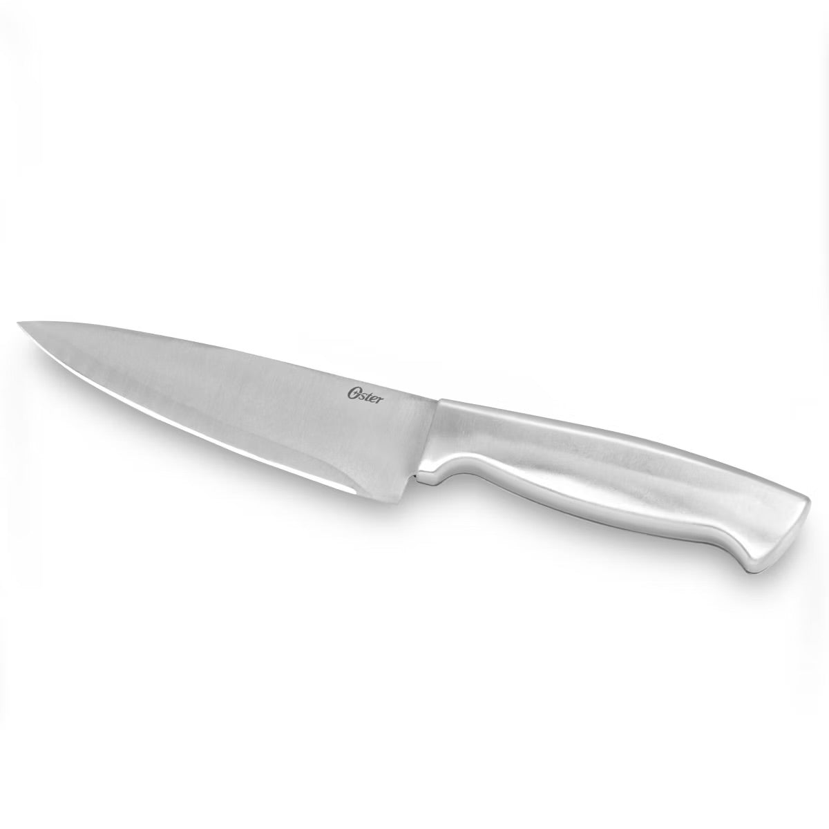 Oster Baldwyn 22 Piece Stainless Steel Handle Cutlery Set w Wooden Block