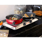 MegaChef Portable 1700W Heavy Duty Dual Size Burner Infrared Cooktop Range