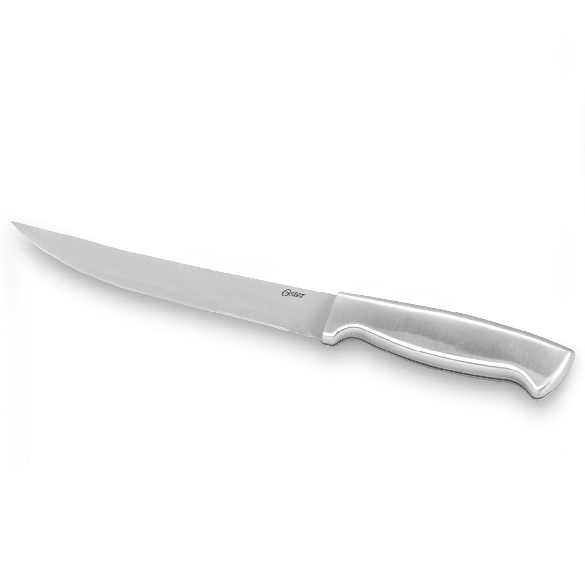Oster Baldwyn 22 Piece Stainless Steel Handle Cutlery Set w Wooden Block