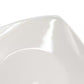 Gibson Home Zen Buffetware 8 Piece 7" Stoneware Dessert Plate Set in White