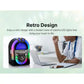 Victor Mini Bluetooth Jukebox w Multicolor LED Lighting