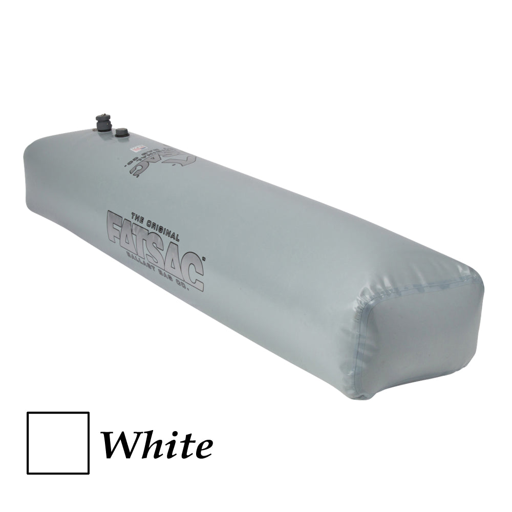 FATSAC Tube Fat Sac Ballast Bag - 370 lbs - White [W704-WHITE]