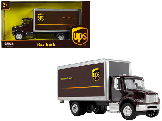 UPS Box Truck Brown UPS Services 1/50 Diecast Model by Daron