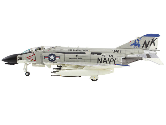 McDonnell Douglas F-4B Phantom II Fighter-Bomber Aircraft VF-143 Pukin Dogs USS
