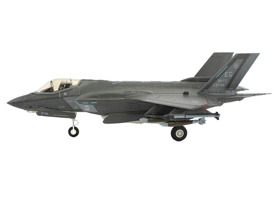 Lockheed F-35A Lightning II Aircraft 1/72 Diecast Model 58th FS Elgin AFB United