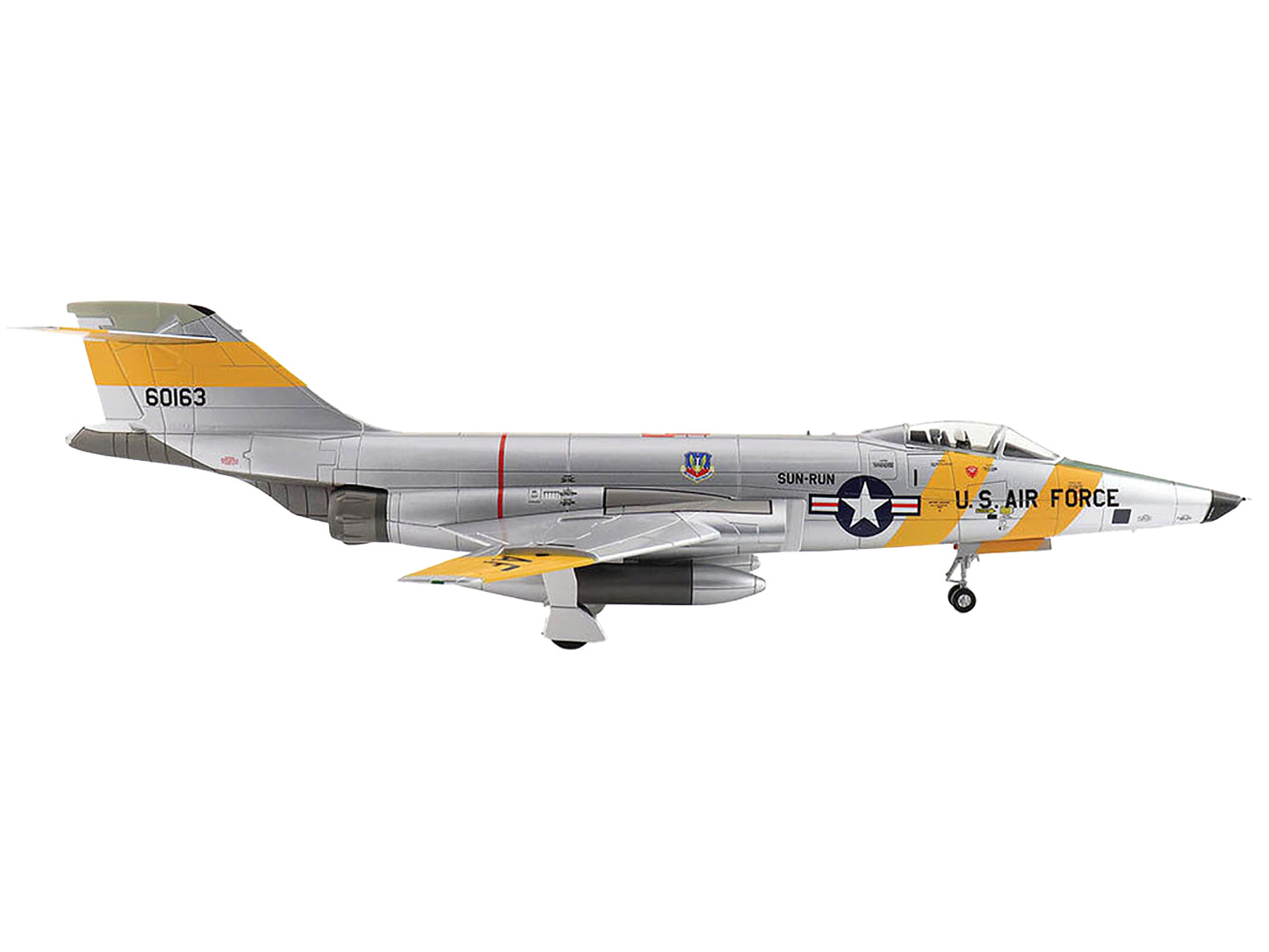 McDonnell RF-101C Voodoo Fighter Aircraft 363rd TRW Operation Sun Run 1957 US Ai