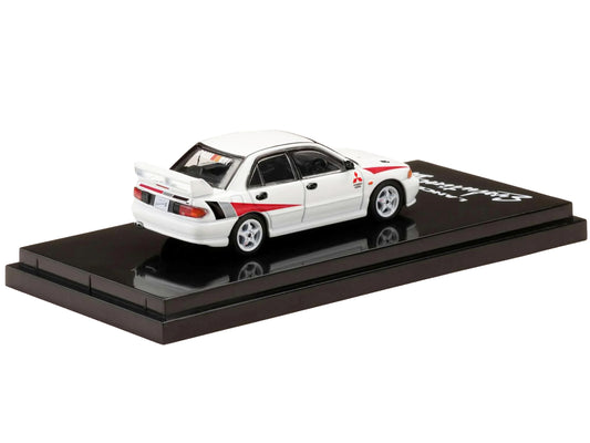 Mitsubishi Lancer RS Evolution III RHD Right Hand Drive Scortia White w Red Rall