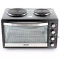 Better Chef Central XL 1400W 30 Liter Toaster Oven & Broiler w Dual Burners