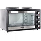 Better Chef Central XL 1400W 30 Liter Toaster Oven & Broiler w Dual Burners