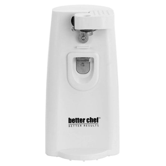 Better Chef Deluxe Electric Can Opener w Built in Knife Sharpener & Bottle Open