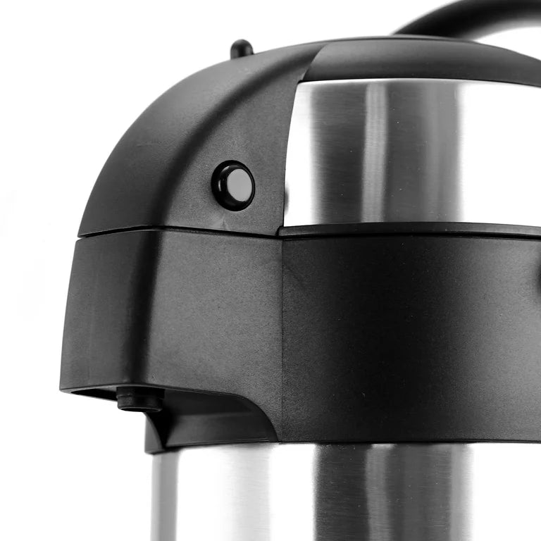 MegaChef 5 Liter Stainless Steel Airpot Hot Water Dispenser for Coffee & Tea