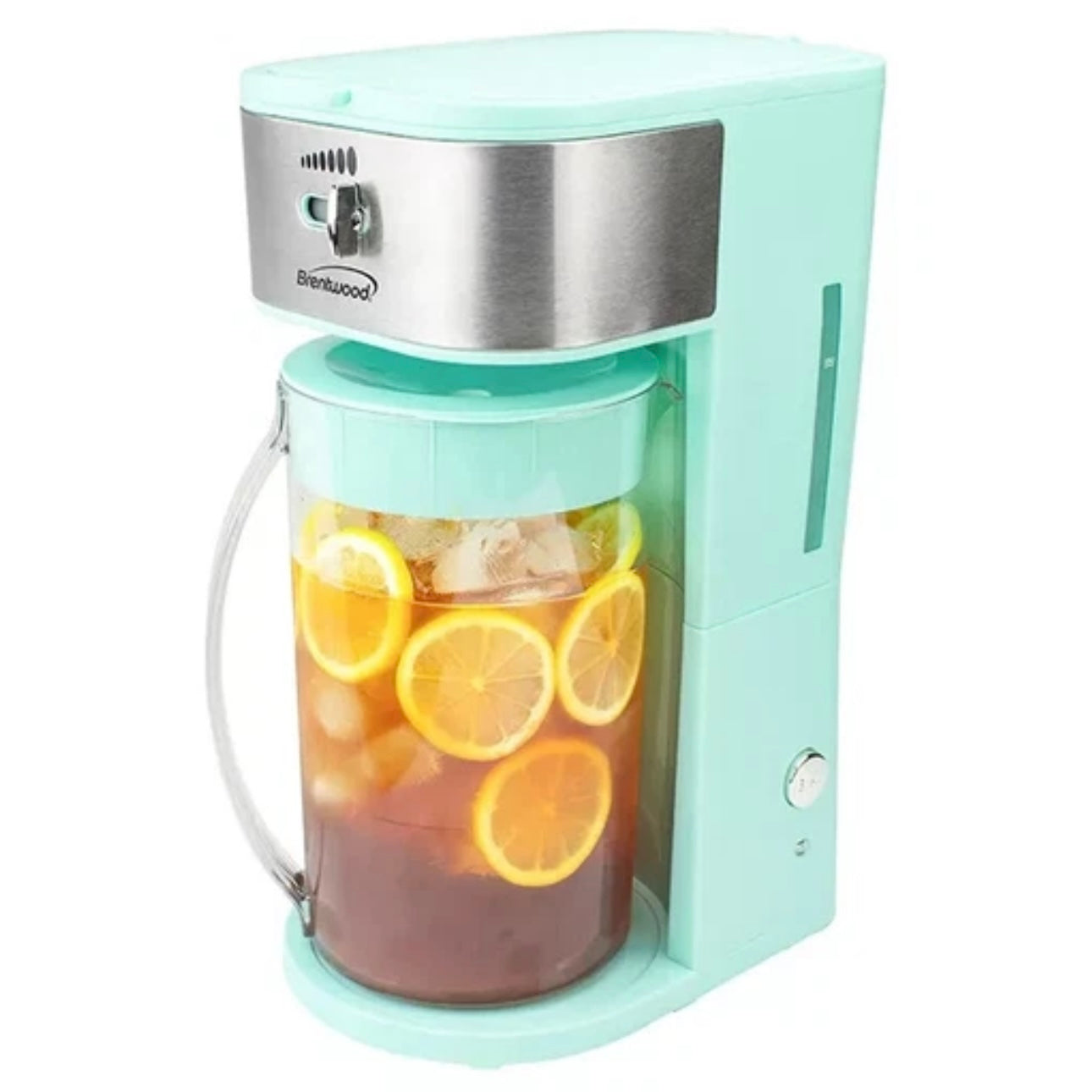 Brentwood Iced Tea & Coffee Maker in Blue w 64 oz Pitcher