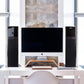 beFree 2.1 Channel 80 Watt  Bluetooth Tower Speakers w Remote & Microphone