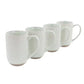 Laurie Gates Madrina 4 Piece 19 oz Stoneware Assorted Designs Mug Set in Mint