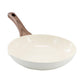 Oster Amberg Choice 8" Ceramic Nonstick Forged Aluminum Frying Pan in Off-White