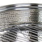Gibson Home Radiance 17.5" Stainless Steel Copper Plated Oval Roaster w Lid & R
