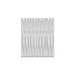 Gibson Home 87 Piece Stainless Steel Flatware and Serving Utensil Set in Silver