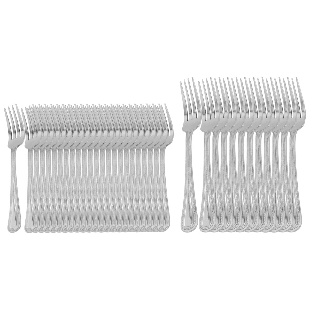 Gibson Home 87 Piece Stainless Steel Flatware and Serving Utensil Set in Silver