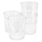 Gibson Home Lattice 4 Piece 13.5 oz Double Old-Fashioned Glass Set