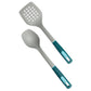 Spice By Tia Mowry 10 Piece Ceramic Nonstick Aluminum Cookware Set in Teal