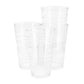 Gibson Home 4 Piece 16 Ounce Swirl Glass Tumbler Set