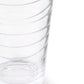 Gibson Home 4 Piece 16 Ounce Swirl Glass Tumbler Set