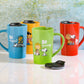 Peanuts Gentle Reminders Stoneware 4 Piece 18 oz Travel Cups in Assorted Designs