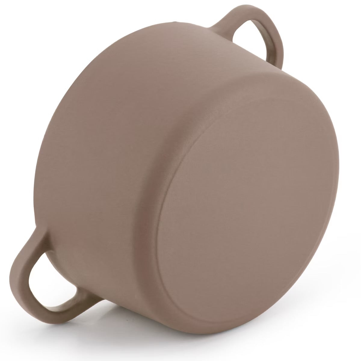 Crockpot Artisan 5 Quart Enameled Cast Iron Dutch Oven in Matte Dusty Pink