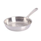 Babish 8" Stainless Steel Tri-Ply Double Riveted Fry Pan in Silver