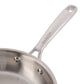 Babish 8" Stainless Steel Tri-Ply Double Riveted Fry Pan in Silver