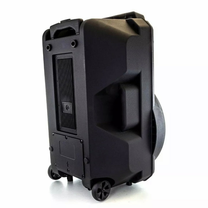 beFree 12” Bluetooth Portable Party Speaker w Remote USB FM & AC/DC Rechargeable