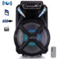 beFree 12” Bluetooth Portable Party Speaker w Remote USB FM & AC/DC Rechargeable