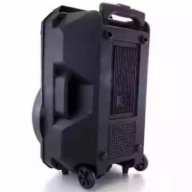 beFree 12” Bluetooth Portable Party Speaker w Remote USB FM & AC/DC Rechargeable