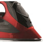 Brentwood Red 1200W Steam Iron w Spray Vertical Auto-Off