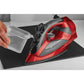 Brentwood Red 1200W Steam Iron w Spray Vertical Auto-Off