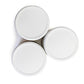 MegaChef 4 Piece White Canister Set Kitchen Storage Organization
