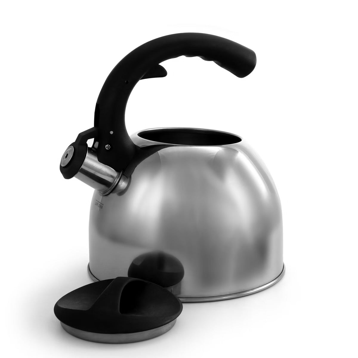 Mr Coffee Steamline 2 Quart Stainless Steel Stovetop Tea Kettle
