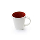 Gibson Elite Soho Lounge Red 16 Pc Square Stoneware Dinnerware Set for 4