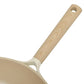 Gibson Folkstone 12" Beige Ceramic Nonstick Aluminum Frying Pan Frypan