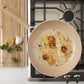 Gibson Folkstone 12" Beige Ceramic Nonstick Aluminum Frying Pan Frypan