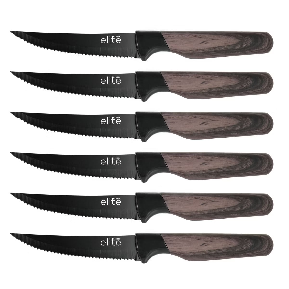 Soho Lounge 13 Piece Nonstick Stainless Cutlery Set w Knife Stand