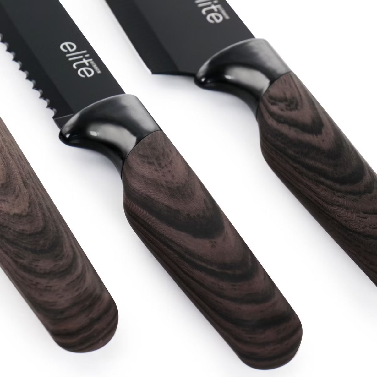 Soho Lounge 13 Piece Nonstick Stainless Cutlery Set w Knife Stand