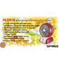 Optimus 1500W Red Retro Oscillating Fan Heater w Thermostat Auto-off