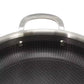 Better Chef 10" 3-Ply Stainless Steel Nonstick Deep Fry Pan w Lid in Silver