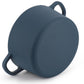 Crockpot Artisan 7 Qt Round Enameled Navy Blue Cast Iron Dutch Oven