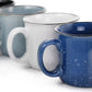 Mr. Coffee Colebrook Speckled Stoneware 18 oz 4 Piece Mug Set Assorted Colors