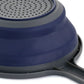 Oster Bluemarine Collapsible Navy Blue Colander w Handle