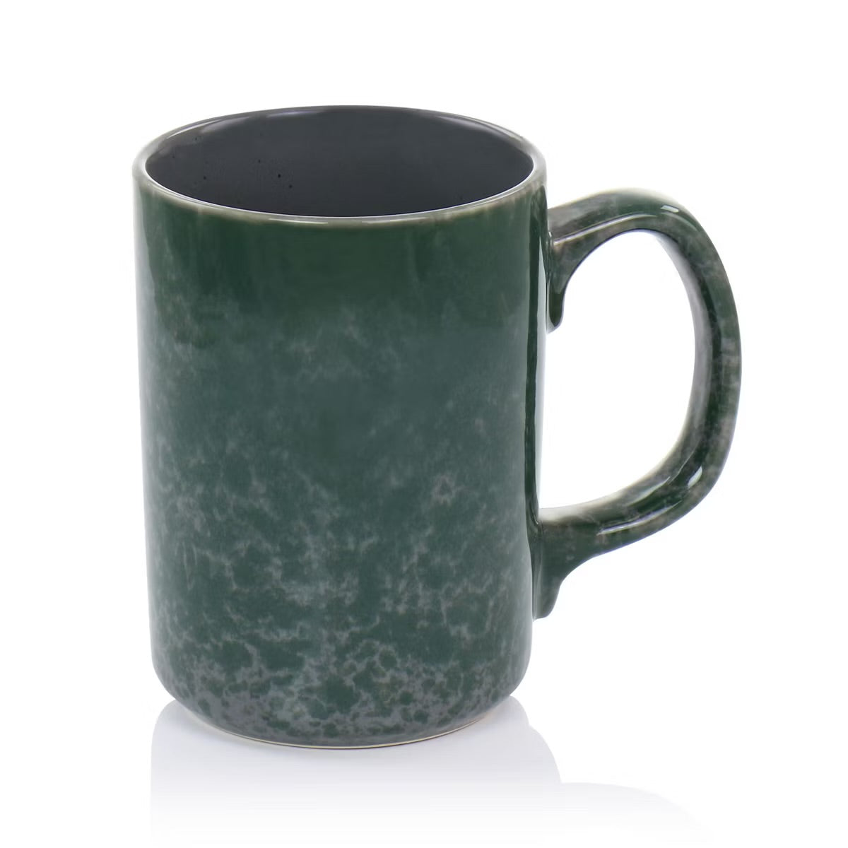 Mr. Coffee Sidewalk Blues 18 oz 4 Piece Stoneware Mug Set Assorted Colors